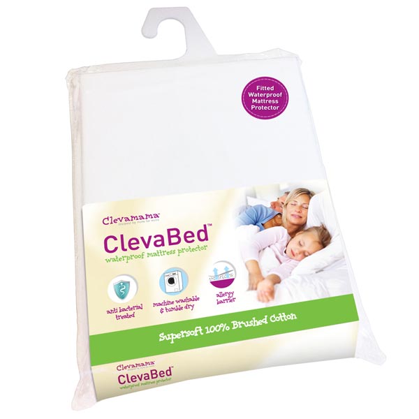 Protectie impermeabila pentru saltea 135x190 cm Clevamama - imagine 5