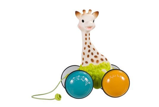 Jucarie de tras Roll & Go Girafa si prietenii - imagine 5