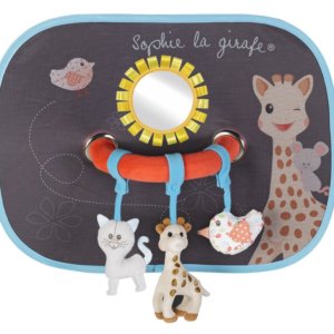 Set de 2 parasolare cu jucarii Girafa Sophie