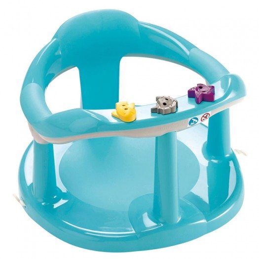 Suport ergonomic pentru baie Aquababy -Turquoise/grey