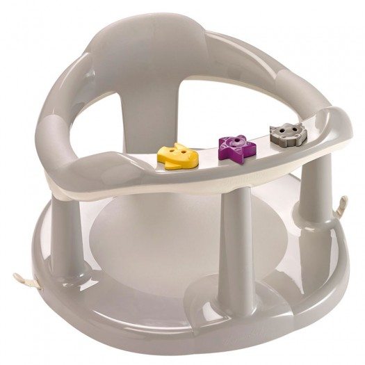 Suport ergonomic pentru baie Aquababy -Grey/ Ivory