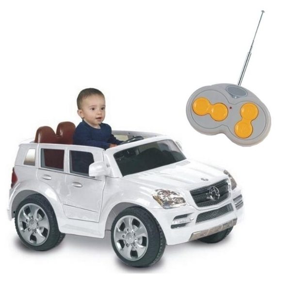 Masinuta Mercedes Benz alb Biemme