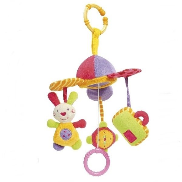 Carusel Muzical Iepuras, Ceas & Gentuta - Brevi Soft Toys