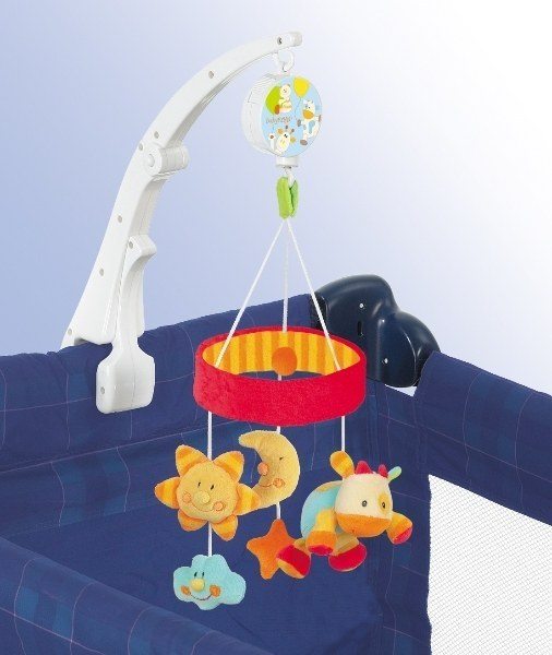 Carusel Muzical Soarele & Luna - Brevi Soft Toys - imagine 2