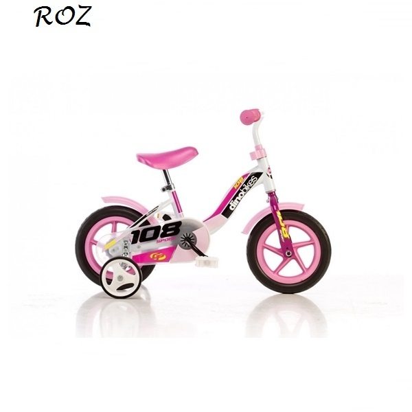 Bicicleta 108 FL cu maner pentru parinti Dino Bikes - imagine 2