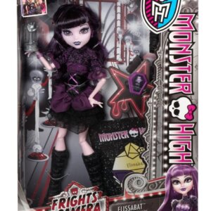 Papusa MH - Gama "Prietenele Noi Covorul Negru" Elissabat Mattel