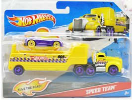 Caminon cu remorca, Hot Wheels Speed Team Mattel