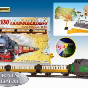 Trenulet electric calatori Expresul Transiberian Pequetren