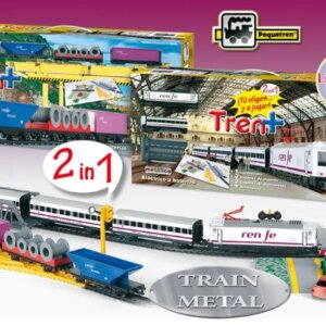 Trenulet electric calatori si marfa RENFE Tren+ Pequetren