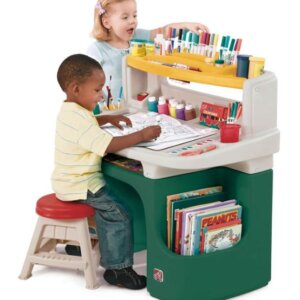 Masuta birou pentru copii Art Master Activity Desk Verde STEP2