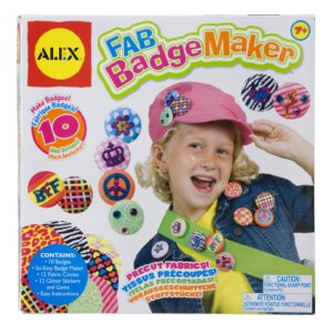 Set pentru creat insigne Alex Toys