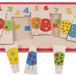Puzzle lemn Omida cu Numere