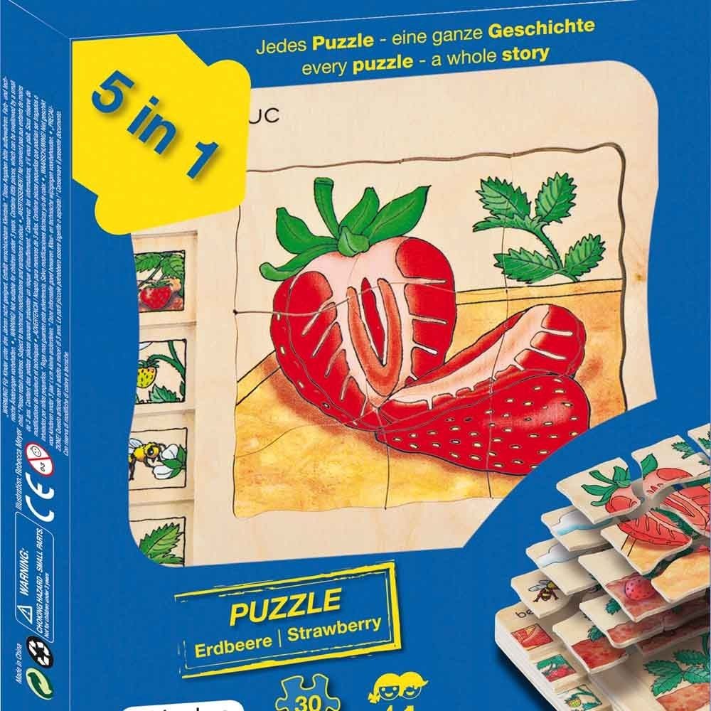 Puzzle stratificat Capsuna