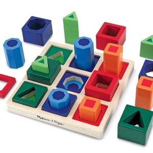 Set incastre Forme de sortat pe tabla Melissa and Doug