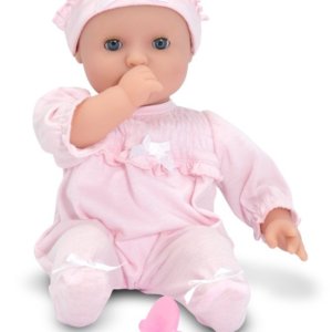 Papusa bebelus Jenna cu suzeta Melissa and Doug