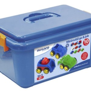 Minimobil 12 cm Set 10 masinute - Miniland