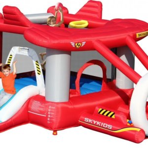 SALTEA GONFLABILA  AIRPLANE HAPPY HOP