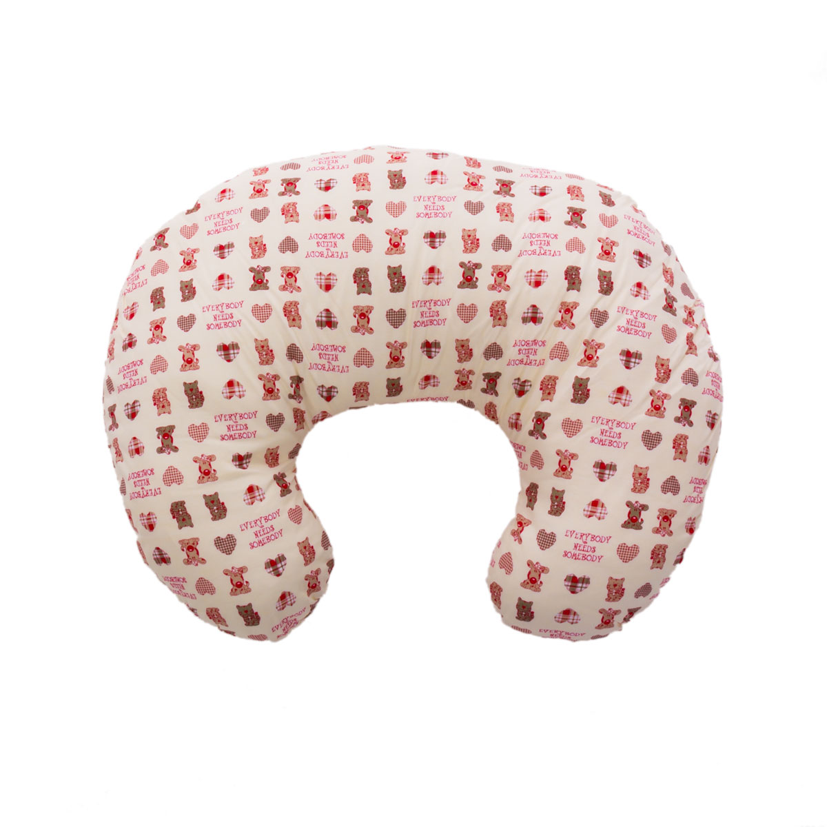 Perna de alaptare fiziologica husa bumbac roz 72 cm - F03 Fiki Miki