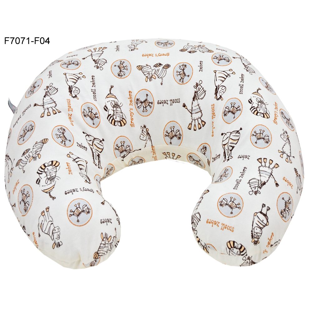 Perna de alaptare fiziologica husa bumbac bej 72 cm - F04 Fiki Miki