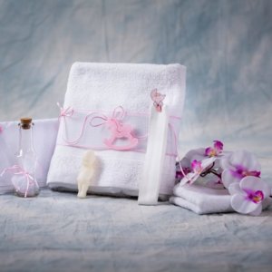 Trusou botez Pink horsy Nikos Collection