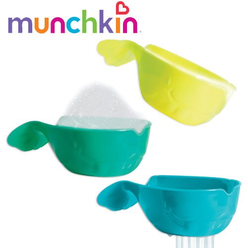 Munchkin - Set 3 jucarii de baie balena
