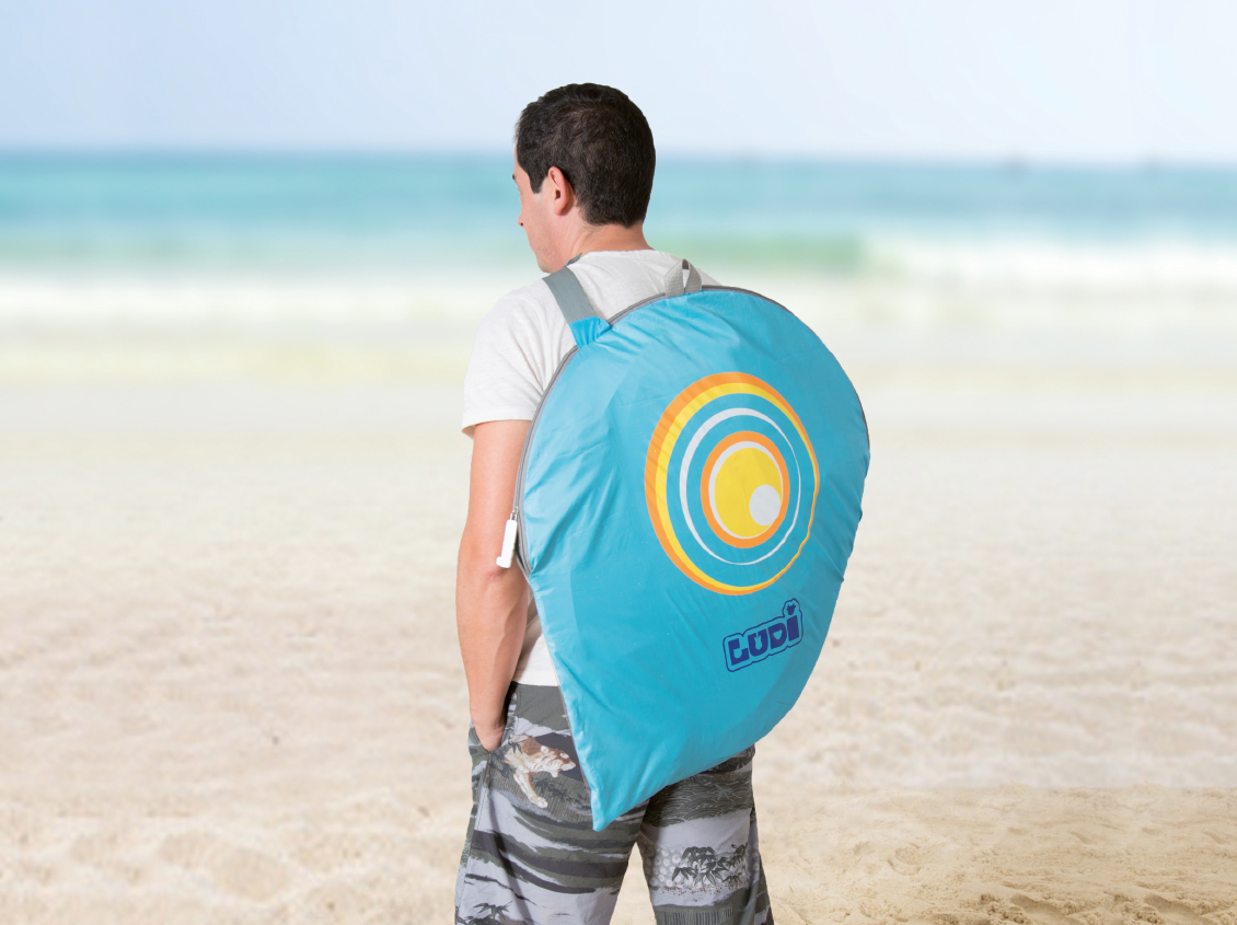 Spatiu pentru plaja acoperit, protectie UV50 ' Plage' LUDI - imagine 5