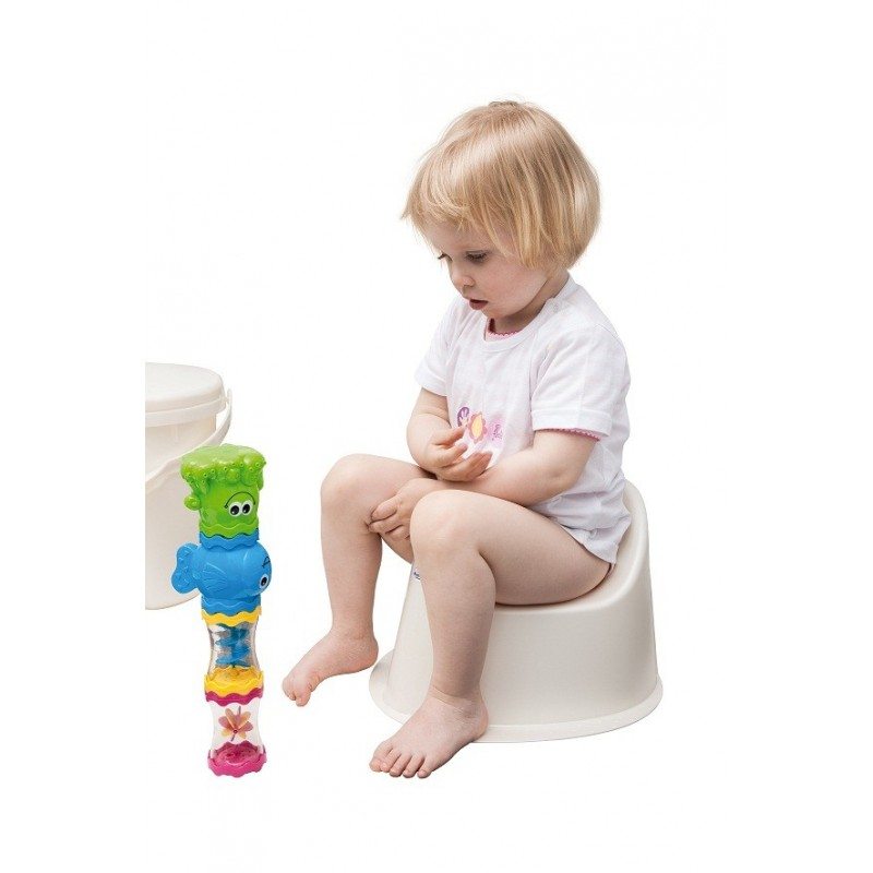 Olita Top cu spatar ergonomic inalt Rotho-babydesign (Culoare: white cream)