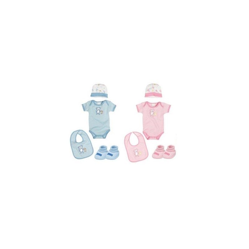 Set 4 piese bebelus A.H. (Culoare: Blue)