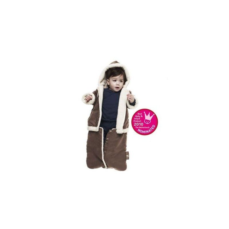 Costumas 6-12 Luni Wallaboo (Culoare: Chocolate)
