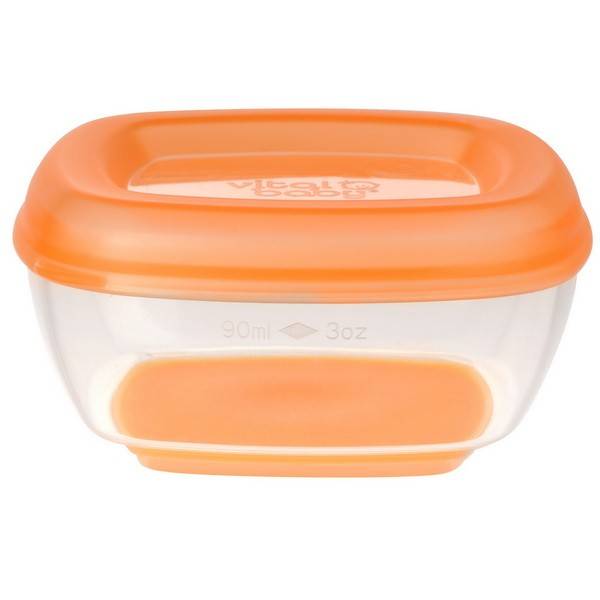 4 recipiente mari pentru congelat Press N Pop 4 luni+ Vital Baby