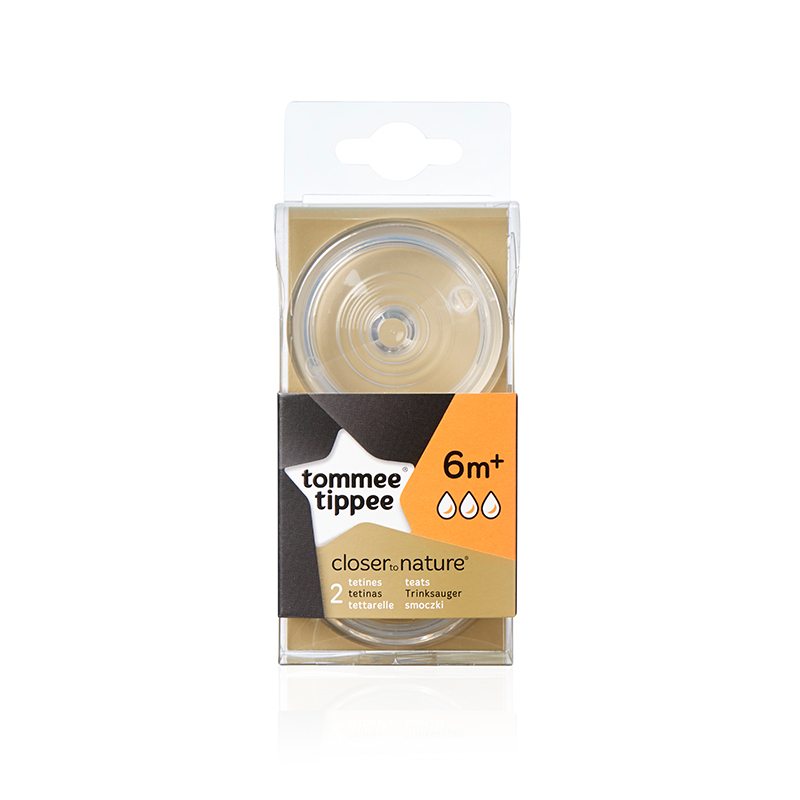 Tommee Tippee - Tetina Cu Flux Rapid x 2 buc Tommee Tippee