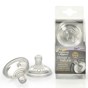 Tommee Tippee - Tetina Cu Flux Variabil x 2 buc Tommee Tippee