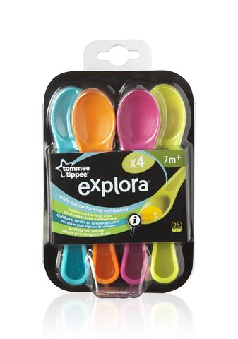 Lingurite ergonomice x 4 buc Tommee Tippee - imagine 2