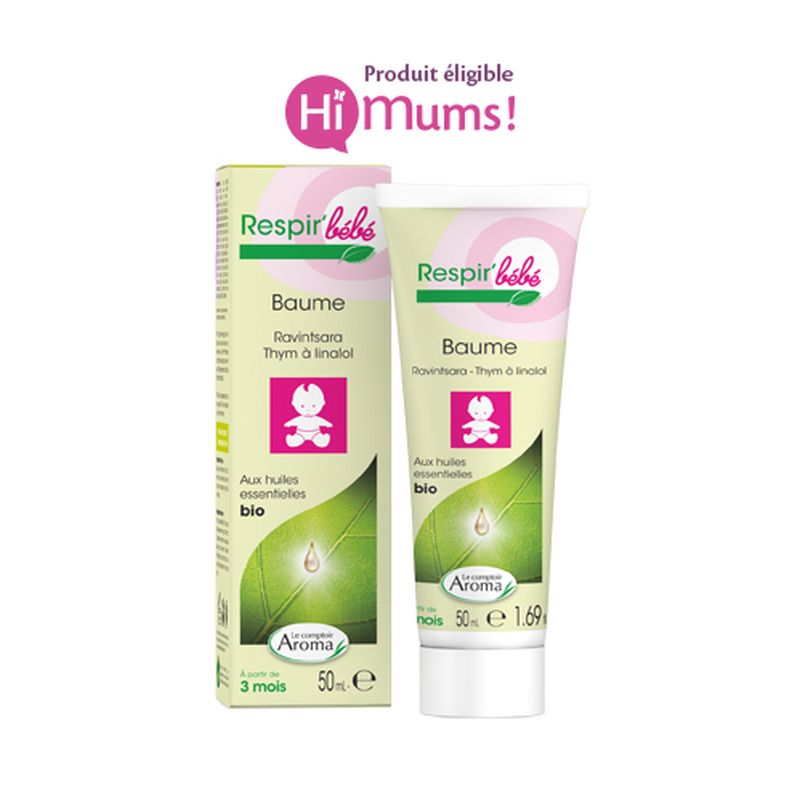 Balsam cu uleiuri esentiale Respir BEBE 50 ml Ocean Terre Biotechnologie