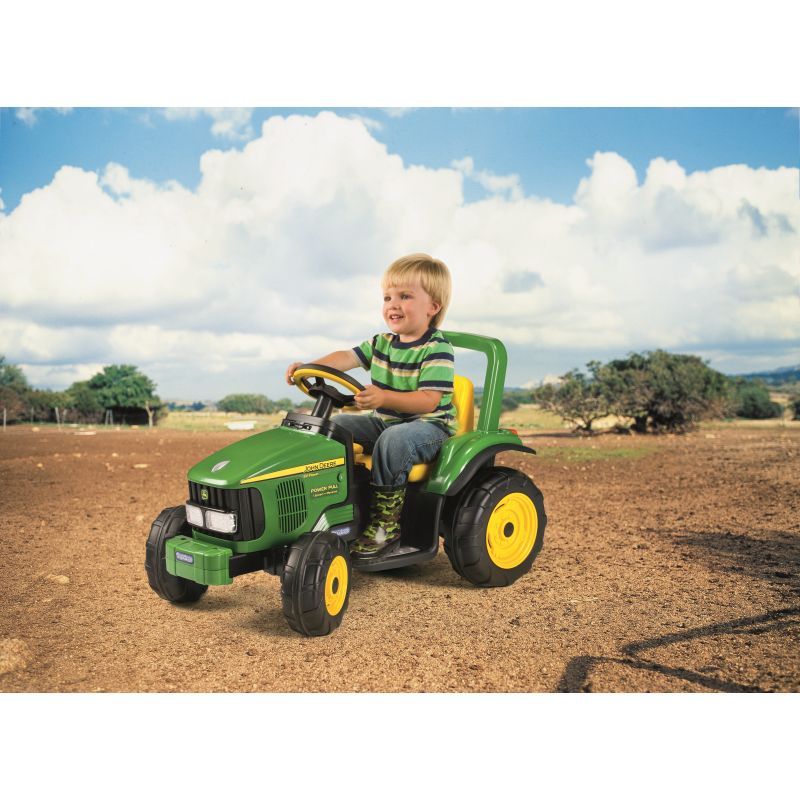 John Deere Power Pull Peg Perego - imagine 6