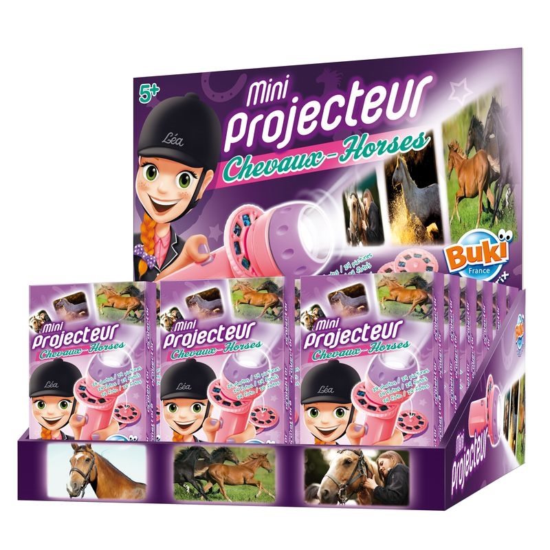 Mini proiector - imagini cai BUKI France