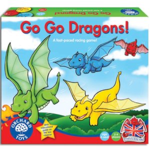 Joc de societate Intrecerea dragonilor GO GO DRAGONS! Orchard Toys