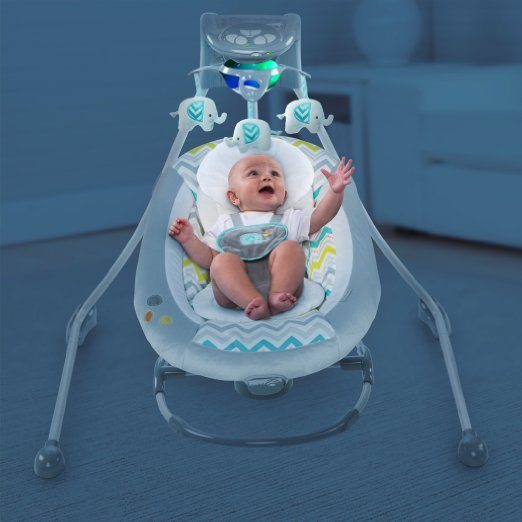 InGenuity –  60476 Leagan si Balansoar 3 in 1  Cradling Swing- Avondale