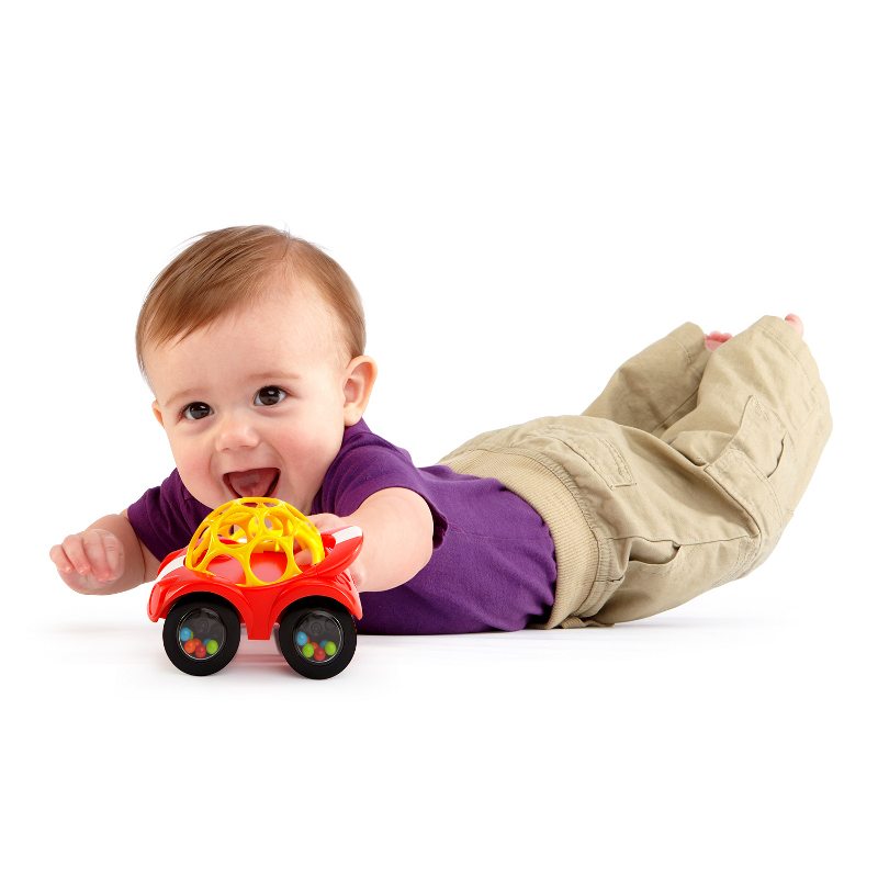 Oball-81510 -Prima Masinuta a bebelusului Rattle&Roll