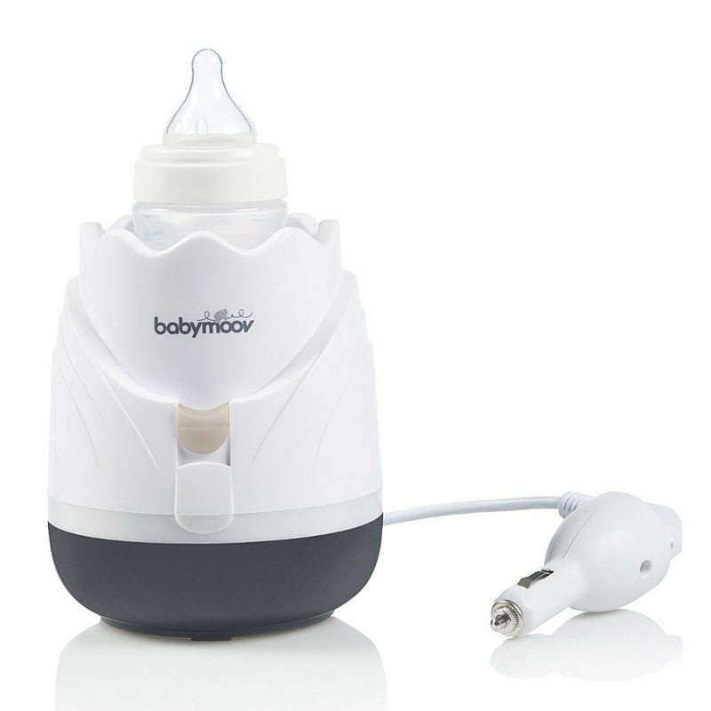 Babymoov –A002028-Incalzitor de biberoane si recipiente  pentru casa si masina Tulip Cream