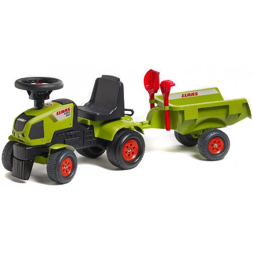 Tractoras Baby Axos cu Remorca Falk