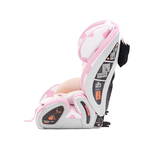Scaun auto Chipolino Rover cu sistem Isofix 9-36 kg hearts - imagine 3