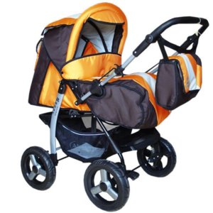 Carucior Copii Cu Landou Rosse Golden Orange