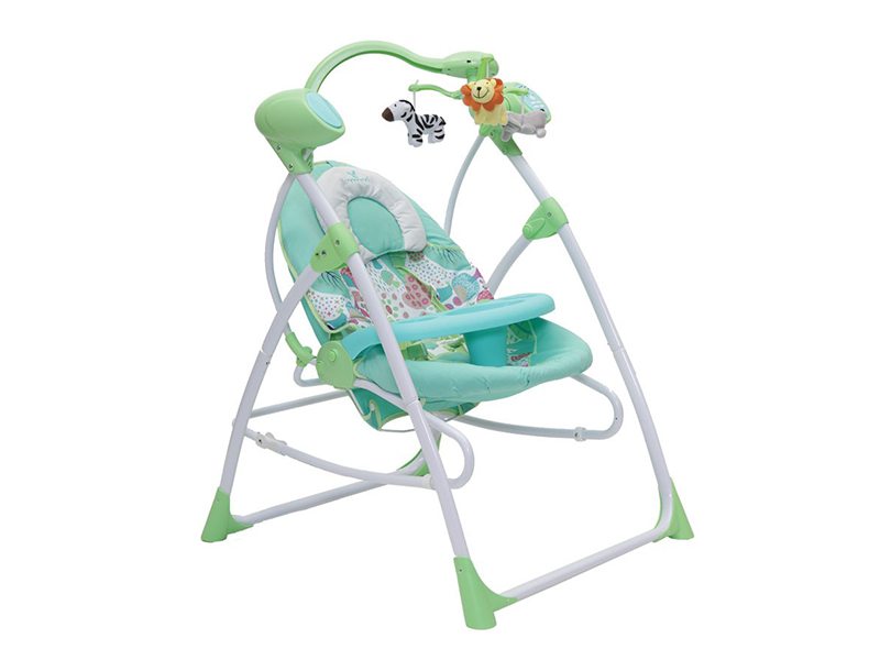 Leagan Electric Bebelusi CANGAROO Swing Star Albastru