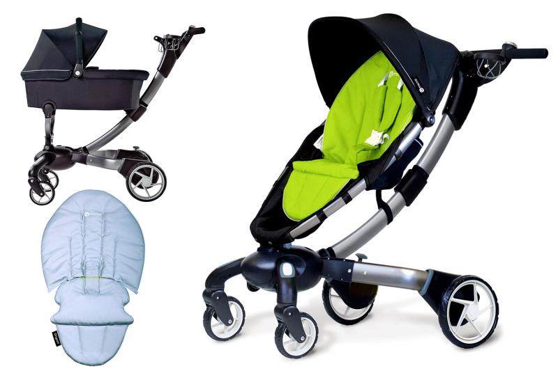 Carucior Cu Landou 4moms Origami Verde