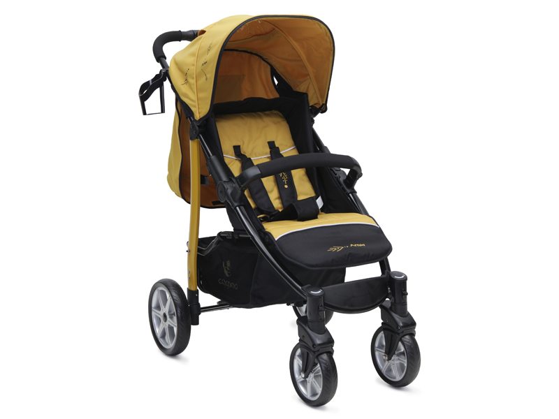 Carucior copii 2 in 1 Cangaroo Arrow Mustard - imagine 2