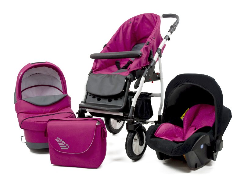 Carucior copii 3 in 1 MyKids Germany Roz