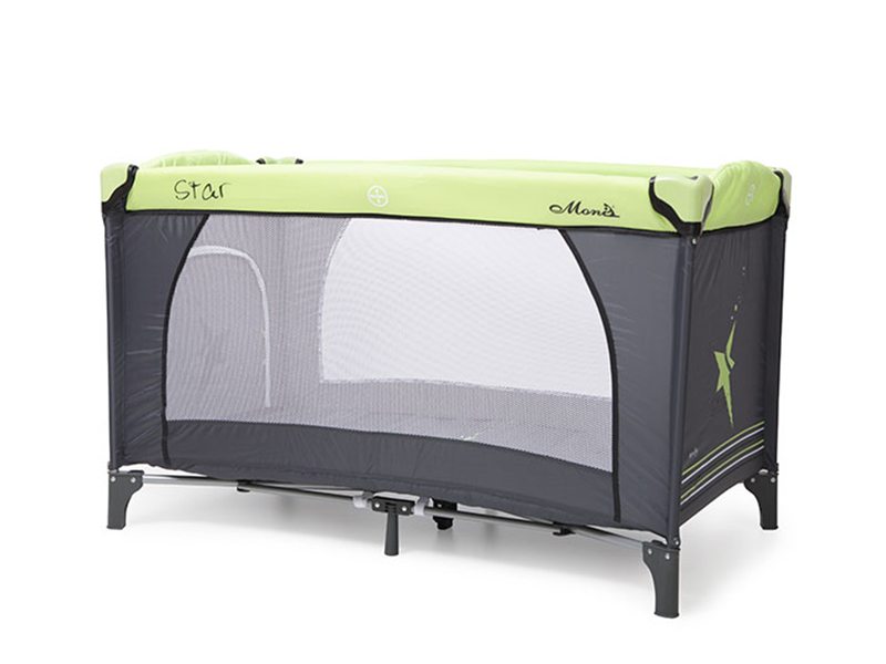 Patut pliant copii Moni Star Verde