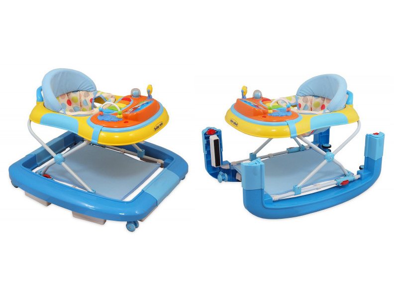 Premergator copii cu balandoar Baby Mix UR-1120-RA6 Blue - imagine 2