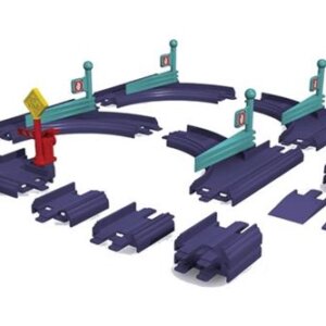 Set de sine Chuggington Die-Cast - intersectii si macazuri Learning Curve
